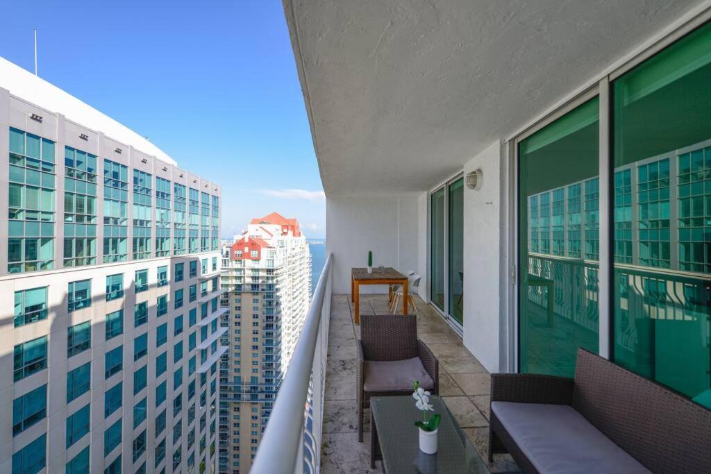 Centric Modern 40Thfloor Brickell Condo Free Parking By Palermo Home Miami Esterno foto