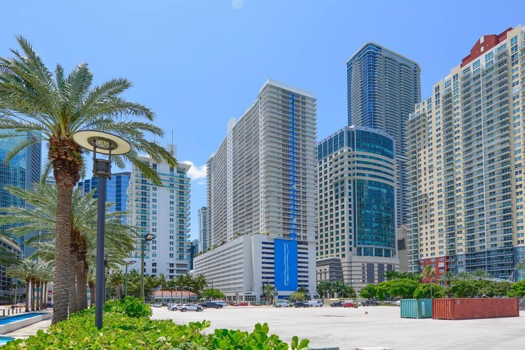 Centric Modern 40Thfloor Brickell Condo Free Parking By Palermo Home Miami Esterno foto